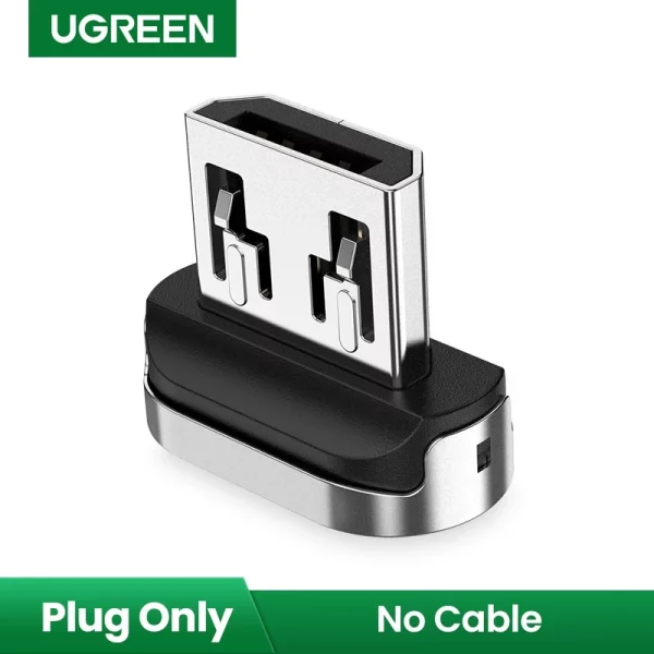 Ugreen สายชาร์จ Micro Usb Type C แม่เหล็ก 3A 100 ซม. ชาร์จเร็ว - Image 5