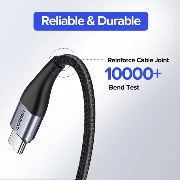 Ugreen สายชาร์จ Micro Usb Type C แม่เหล็ก 3A 100 ซม. ชาร์จเร็ว - Image 7