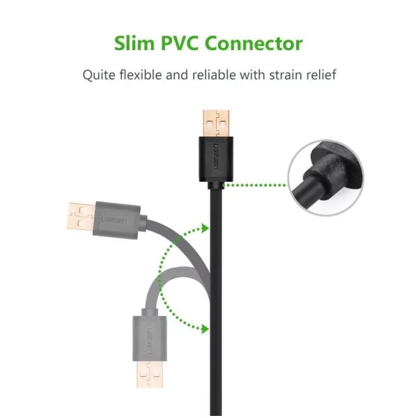 UGREEN รุ่น US132 สายชาร์จ Mini USB to USB สายกล้องรถยนต์ สายยาว 0.25 - 3 เมตร - Image 3