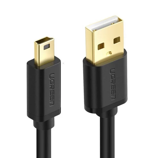 UGREEN รุ่น US132 สายชาร์จ Mini USB to USB สายกล้องรถยนต์ สายยาว 0.25 - 3 เมตร - Image 2