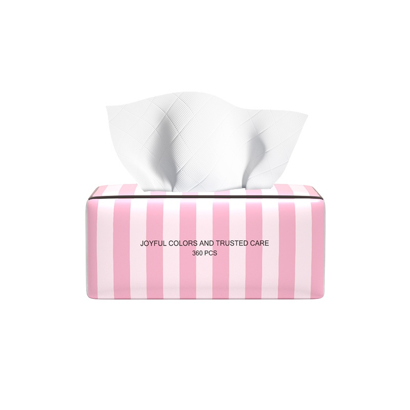ความหนานุ่ม 4 ชั้น นวัตกรรม Air-cushion ทิชชู่ Botare CHEERFUL PINK